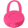 PRECORN Ciondolo luminoso LED di silicone completo di batterie Ciondolo luminoso per il collare di cani gatti animali domestici ecc.di colore rosa Marchio PRECORN