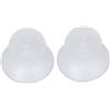 Générique 2pz Tappi joystick Per Xbox One Controller Gommini Thumbstick In Plastica Colore Chiaro