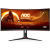 AOC 86,4cm (34 ") Cu34g2xp/BK 21:0 9 2xHDMI+2xDP+USB Curvo Retail