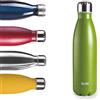 IBILI Borraccia termica a doppia parete musgo 500 ml, acciaio inox 18/10, doppia parete, riutilizzabile