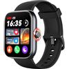 ENOMIR Smartwatch Uomo Donna (Effettua/Risposta Chiamate) Compatibile con iPhone/Android, Alexa Integrata, 1.91 Orologio Fitness del Cardiofrequenzimetro/SpO2/Sonno, 110+ Modalità Sport