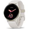 Garmin VIVOACTIVE 5 Cream gold & Ivory con cinturino in silicone (010-02862-11)