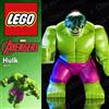 LEGO ⭐ LEGO Hulk sh371 Minifigure Hulk Marvel Avengers 76078 Bigfig sh0371