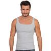 Basic Cotton Canotta Da Uomo Con Spalla Stretta In Puro Cotone A Costina