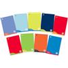 Blasetti - 6 Maxi quaderni DIDATTICI One Color. Carta da 100gr, 72 facciate + risguardo, Jolly Page, ideali per disgrafia, pacco contenente colori assortititi (0Q)