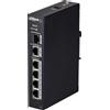 Dahua Technology PFS3106-4T - Switch 6 porte 4 porte ethernet + 1 SFP + 1 Uplink - Industriale - Dahua