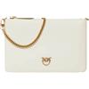 Pinko Borsa Donna FLAT CLASSIC Bianco