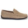 FRAU MOCASSINO IN PELLE SCAMOSCIATA BEIGE AVENA 14B2