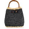 VIAMAILBAG NAXOS CROCHET R05 NERO BEIGE