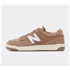 New Balance 480 Scarpe Sportive IN Marrone e Bianco Stock Limitato