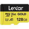Lexar 128GB Micro SD Gold Series UHS-II V60