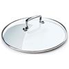 Le Creuset Coperchio in vetro, diameter 30 cm, Pratico accessorio per la linea in alluminio antiaderente, Impugnatura in acciaio inox fissata, 96200830000000