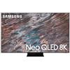 SAMSUNG - TV Neo QLED 8K 75 QE75QN800A Smart TV Wi-Fi Stainless Steel 2021 - SPEDIZIONE GRATUITA