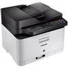 SAMSUNG - SL-C480FN Stampante Multifunzione Stampa Scansione Copia Fax Laser Colori A4 18 ppm (B / N) 4 ppm (Colori) USB