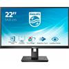 Philips S Line 222S1AE/00 Monitor PC 21.5 " VGA DVI DisplayPort HDMI