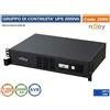nJoy UPS GRUPPO DI CONTINUITA' MONTAGGIO A RACK 1200 WATT 2000VA CON DISPLAY.