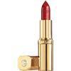 L'Oréal Paris Make Up Rossetto Lunga Durata Color Riche, Colore Pieno, Finish Satinato, 345 Cherry Crystal, Confezione da 1