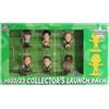 SoccerStarz - Pacchetto lancio a 8 figure (confezione VERDE) Versione 2022/23