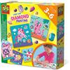 SES Creative 14027 - Dipinto con diamanti con gemme giganti
