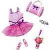 Barbie: My First Barbie Clothes, confezione alla moda per bambole prescolari da 34,3 cm, body tutù con accessori per danza e danza