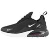 Nike Air Max 270, Scarpe da corsa Uomo, Multicolore (Black/Lt Bone/Hot Punch/White), 43 EU