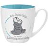 GRUSS & CO Gruss und Co 46268 - Tazza da tè con scritta Lieblingsmensch (persona preferita), 45 cl, idea regalo