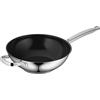 WMF Durado - Padella wok a induzione, 28 cm, rivestita in acciaio inox, adatta per forno