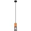 Trio Leuchten Tosh Lampadario a Sospensione, Nero Opaco