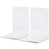 Maul Fermalibri, in acrilico di alta qualità 10 x 10 x 13 cm bianco