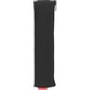 BRUNNEN Fontana 104903590 Astuccio Colour Code Con Gomma Band, 21 X 5 X 1 Cm, In Finta Pelle Scamosciata, Nero/Onyx