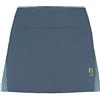 KARPOS 2500836-075 LAVAREDO Run Skirt Pantaloncini Donna Vintage Indigo/Spring Lake Taglia XL