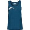 Rock Experience REWL00541 Terminator Tank T-Shirt Moroccan Blue Melange XS