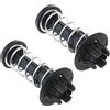 SG Store 2 Pezzi Molla Per Cofano Motore A2048800227 A2048800127 Compatibile con C-Class W204 Classe E W212 S212 A207 C207 Classe S W222 Classe SL R231 Classe GLK X204