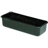 Riess, 0638-022, Austrian - Teglia da forno classica,capacità 1,7 litri, altezza 7,8cm, larghezza 10cm, lunghezza 30cm, smalto, nero