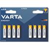 Varta 4103 - Confezione da 8 batterie alcaline AAA, colore: blu