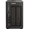 QNAP TS-253E-8G 2-bay desktop NAS. Intel Celeron J6412 4C 2.0GHz. burst 2.6GHz. onboard 8GB RAM. 2 x HDMI 1.4b. 2x M.2 2280 PCIe slots. 2x 2