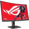 ASUS ROG Strix XG27WCMS USB Type-C Monitor Gaming Curvo da 27" pollici 2560x1440, 280 Hz OC 1 ms (GTG), Extreme Low Motion Blur Sync, USB Type-C, FreeSync Premium, DisplayWidget Center, HDR, Nero