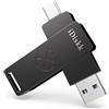 iDiskk 512 unità flash USB a stato solido, USB3.2 1000MB/s ad alta velocità Thumb Drive SSD, Gen2 USB-C Photo Stick Memory Drive per iPhone15/ iPad USB-C/Telefoni Android, Laptop/Mac e Tablet