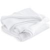 PHF Coperta in 100% mussola di cotone, per letto singolo, 130 x 150 cm, ultra morbida e traspirante, a 4 strati, coperta in garza per l'estate, elegante decorazione per la casa, divano e letto, bianco