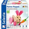Selecta - Coniglio Hanna Hoppel, giocattolo da tirare in legno, 13 cm, 62023