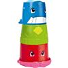 ABC Simba ABC 104010183 - Secchio con Tazza impilabile, Secchio e Tazza Colorata con Flusso d'Acqua e Ruota dell'Acqua, 3 Pezzi, 23 cm, a Partire da 12 Mesi