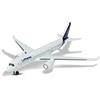 Majorette- Airplane Airbus 350 Lufthansa, Aereo Giocattolo, Design Originale, Aeroplano, Circa 11 cm, Bianco, per Bambini dai 3 Anni in su, Colore, 212057980Q02