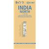 Borch GmbH India North. Map 1:3 000 000: India North, Amritsar, Jodhpur, Udaipur, Bodhgaya, Delhi, Mumbai (Bombay), Jaipur, Varanasi (Benares), Agra, Kolkata (Calcutta)