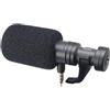 Venidice Microfono per Smartphone, Venidice VM-P01 Condensatore direzionale Mini Shotgun Video Microfono per iPhone, iPad, Huawei, Samsung Android Phone, Mic per Youtube Vlog Facebook Livestream Registrazione