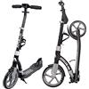 Apollo Monopattino Scooter - Hurricane City-Scooter, 230mm Giant XXL Wheel con Sospensione, City-Roller Pieghevole/richiudibile e con Altezza Regolabile, Kickscooter per Adulti e Bambini