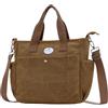 HUA ANGEL Borsa Tote Donna in Tela con Tracolla Lunga e Tasche Multiple per Insegnante Borse Tracolla Donna Crossbody Pratica e Versatile Per Lavoro