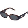 Le Specs Occhiali da sole SHEBANG OCTAGON da donna con protezione UV, Cachi Mono/Matte Tort