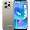 DOOGEE N55 Smartphone Offerta 2024, Smartphone Android 14, 9（4+5） GB+128GB/1TB, 6.56 HD+90Hz, 13MP Fotocamera, Telefono Cellulare 5150mAh Batterie, 4G Dual SIM 2.4G/5G WiFi OTG -Telefono Economico