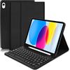 Lupxiu Custodia con Tastiera per iPad 10 Generazione 10.9" 2022/(A16) 11a generazione 11'' 2025, Italiano QWERTY, Tastiera Custodia Wireless Rimovibile per iPad 11/10 Gen -Nero