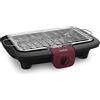 Tefal, BG90E5 Easygrill Adjust, barbecue elettrico da tavolo, 2300 Watt, superficie grill 720 cm², facile da pulire, nero/bordeaux